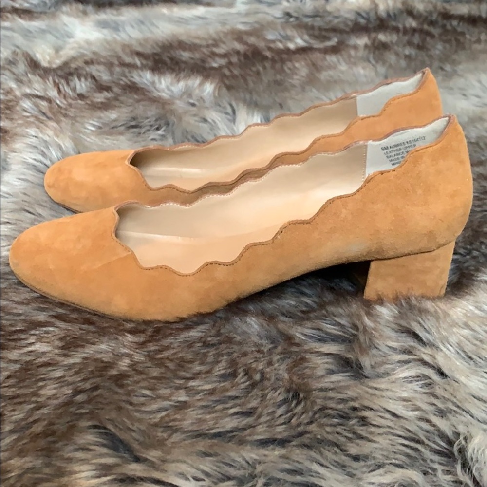 Kensie block heels - size 9M - suede leather